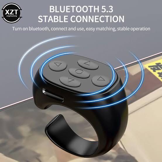 Bluetooth Remote Control Ring           حلقة التحكم عن بعد اللاسلكية بتقنية البلوتوث