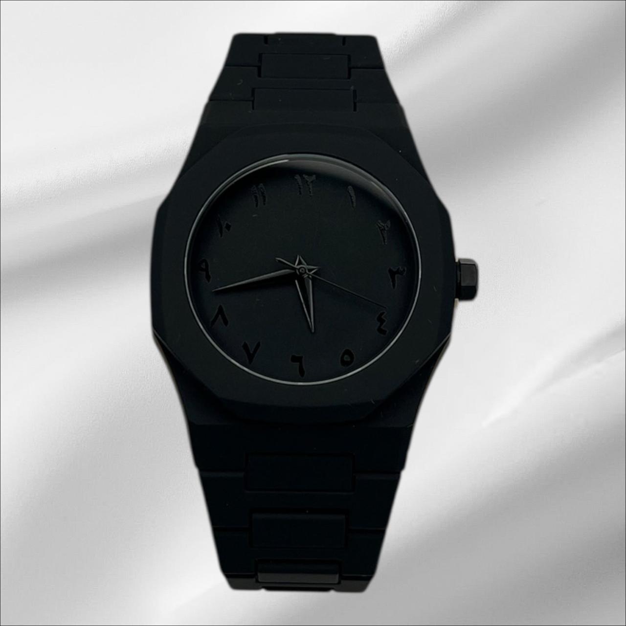 Arabic Aura Black Watch    ساعة عربية سوداء شهيرة